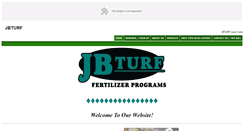 Desktop Screenshot of jbturf.com